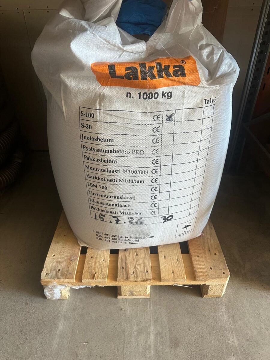 Valmisbetoni S-100 1000kg – tuotekuva